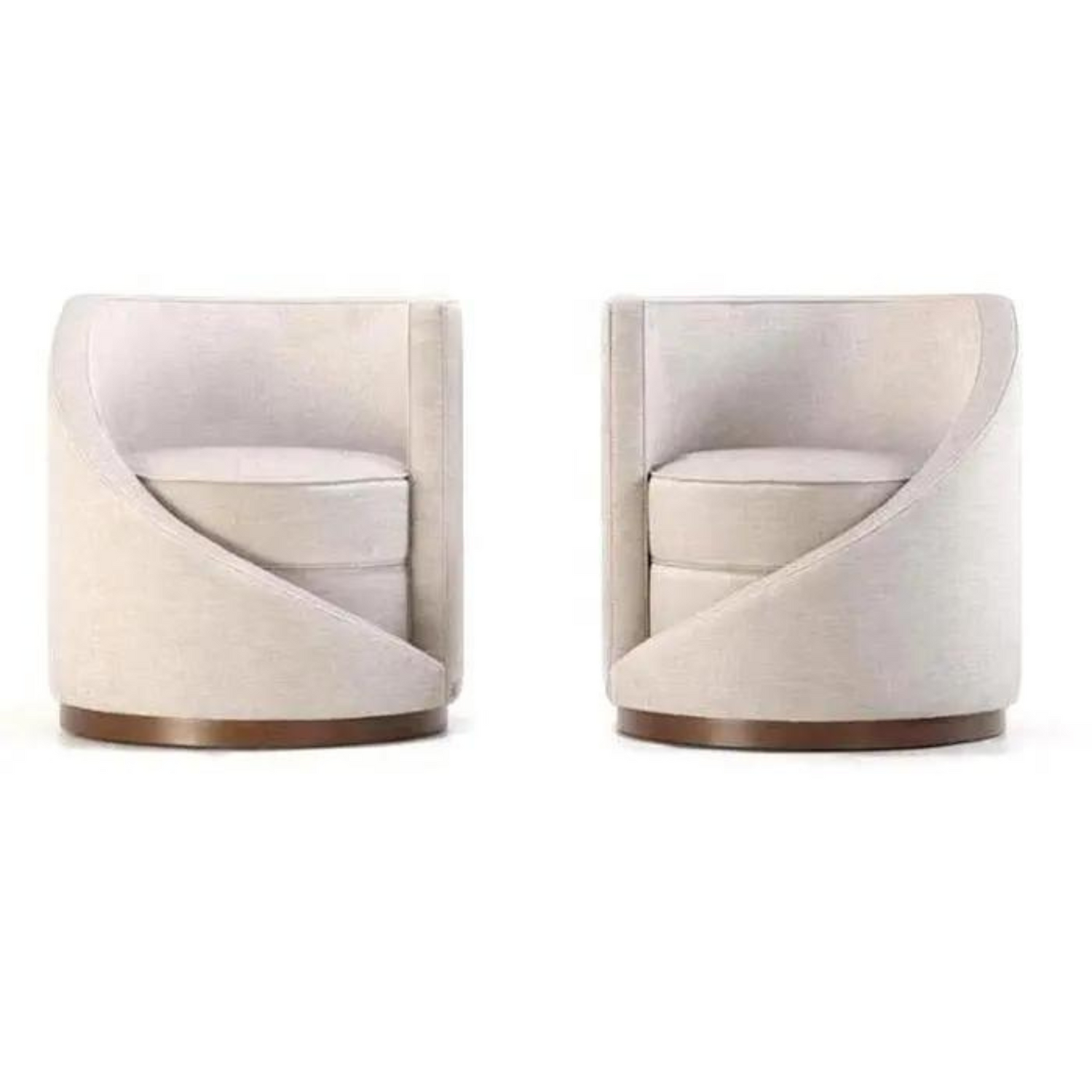 Amalfi Curved Accent Arm Chair