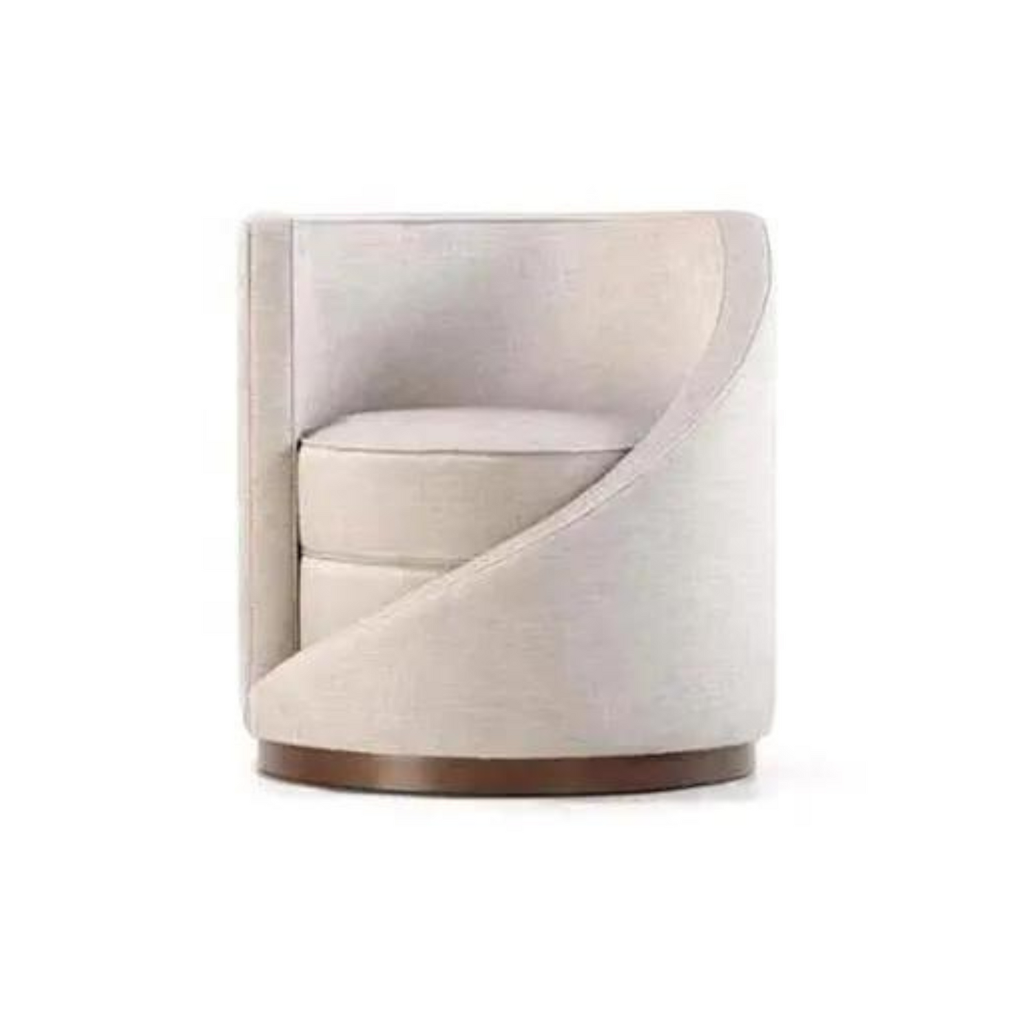 Amalfi Curved Accent Arm Chair