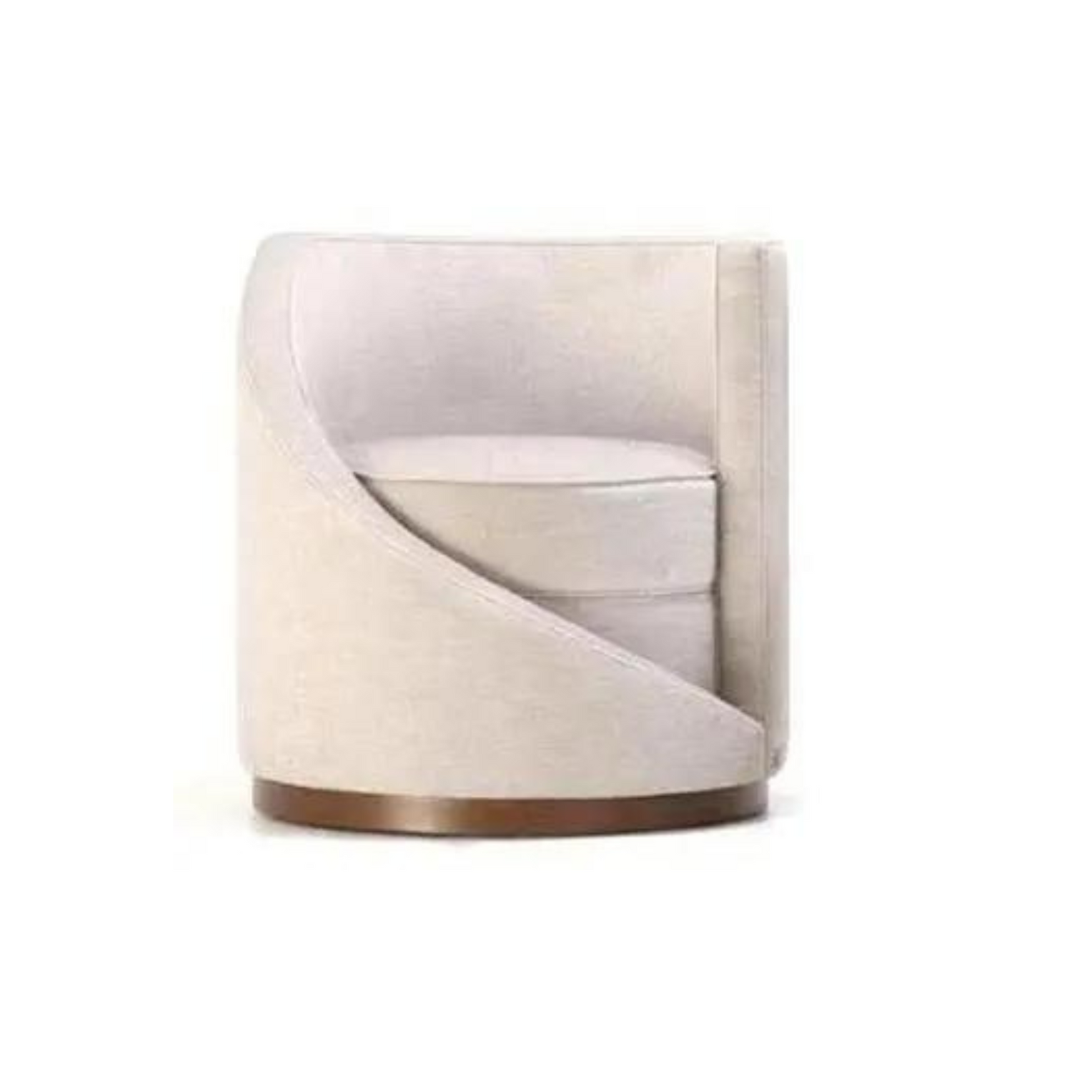 Amalfi Curved Accent Arm Chair