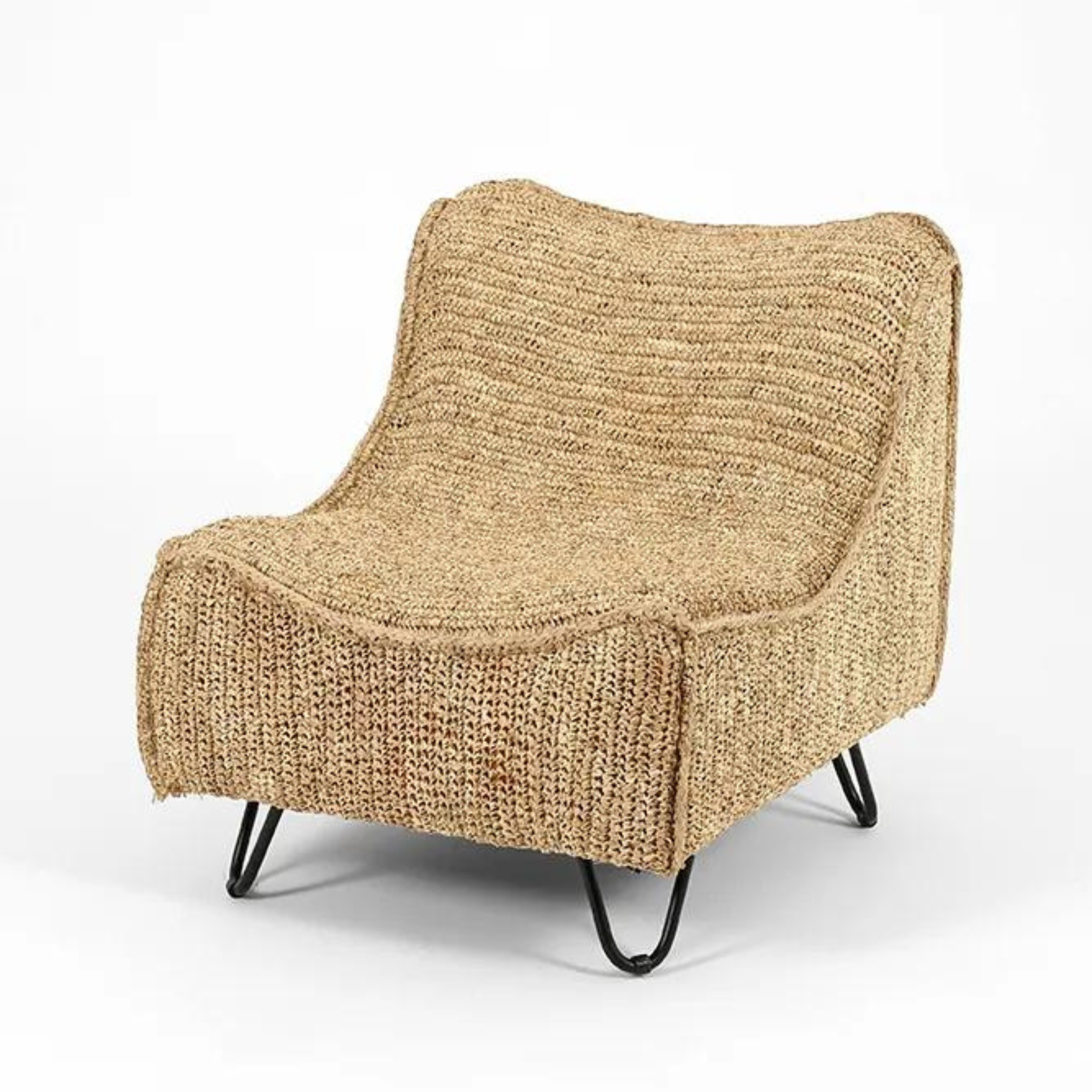 Pompeii Occasional Indoor and Outdoor One Seater Rattan Sofa - Ready to Ship