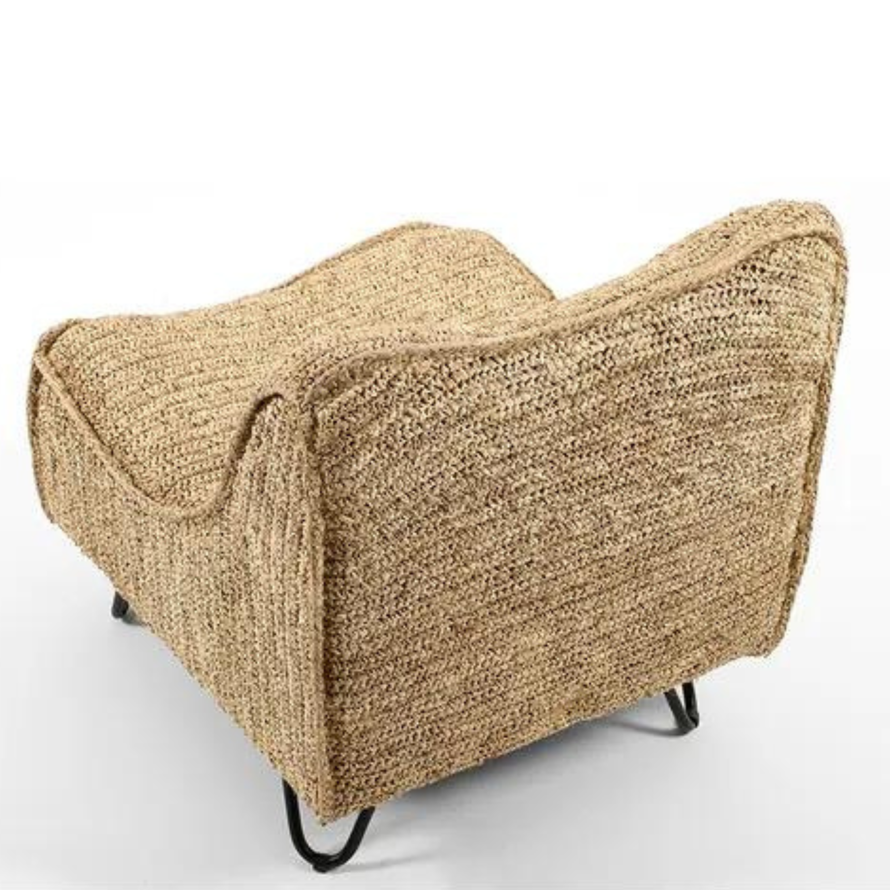 Pompeii Occasional Indoor and Outdoor One Seater Rattan Sofa - Ready to Ship