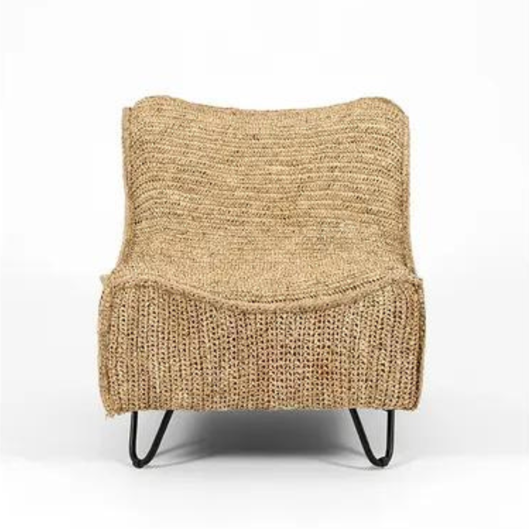 Pompeii Occasional Indoor and Outdoor One Seater Rattan Sofa - Ready to Ship