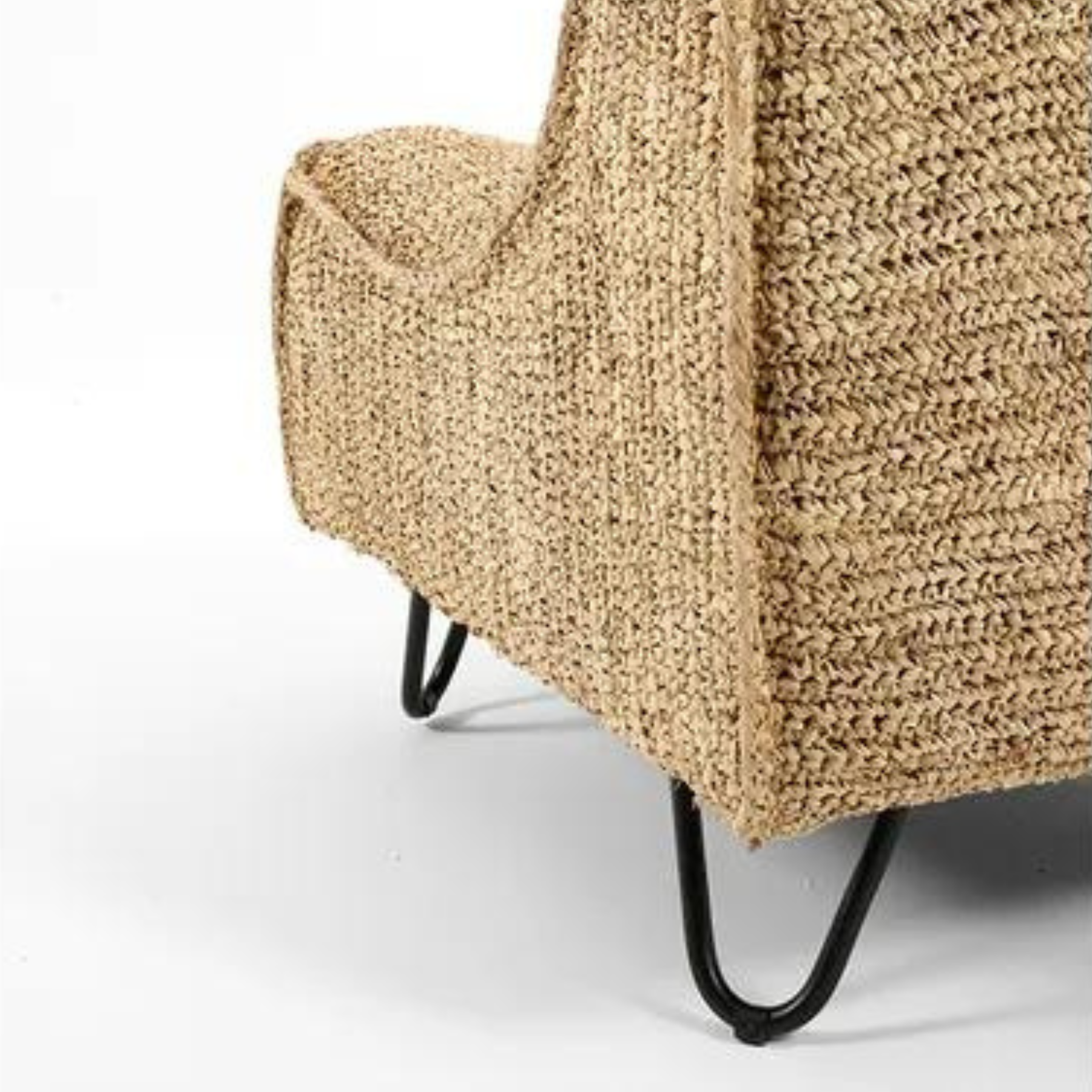 Pompeii Occasional Indoor and Outdoor One Seater Rattan Sofa - Ready to Ship