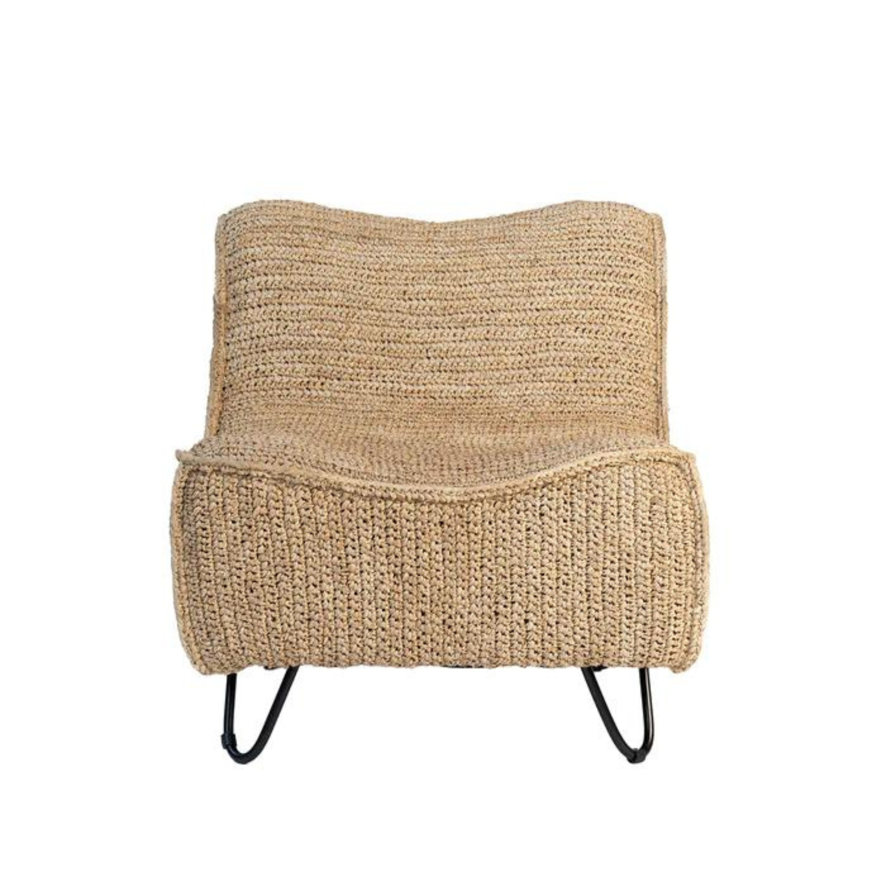 Pompeii Occasional Indoor and Outdoor One Seater Rattan Sofa - Ready to Ship