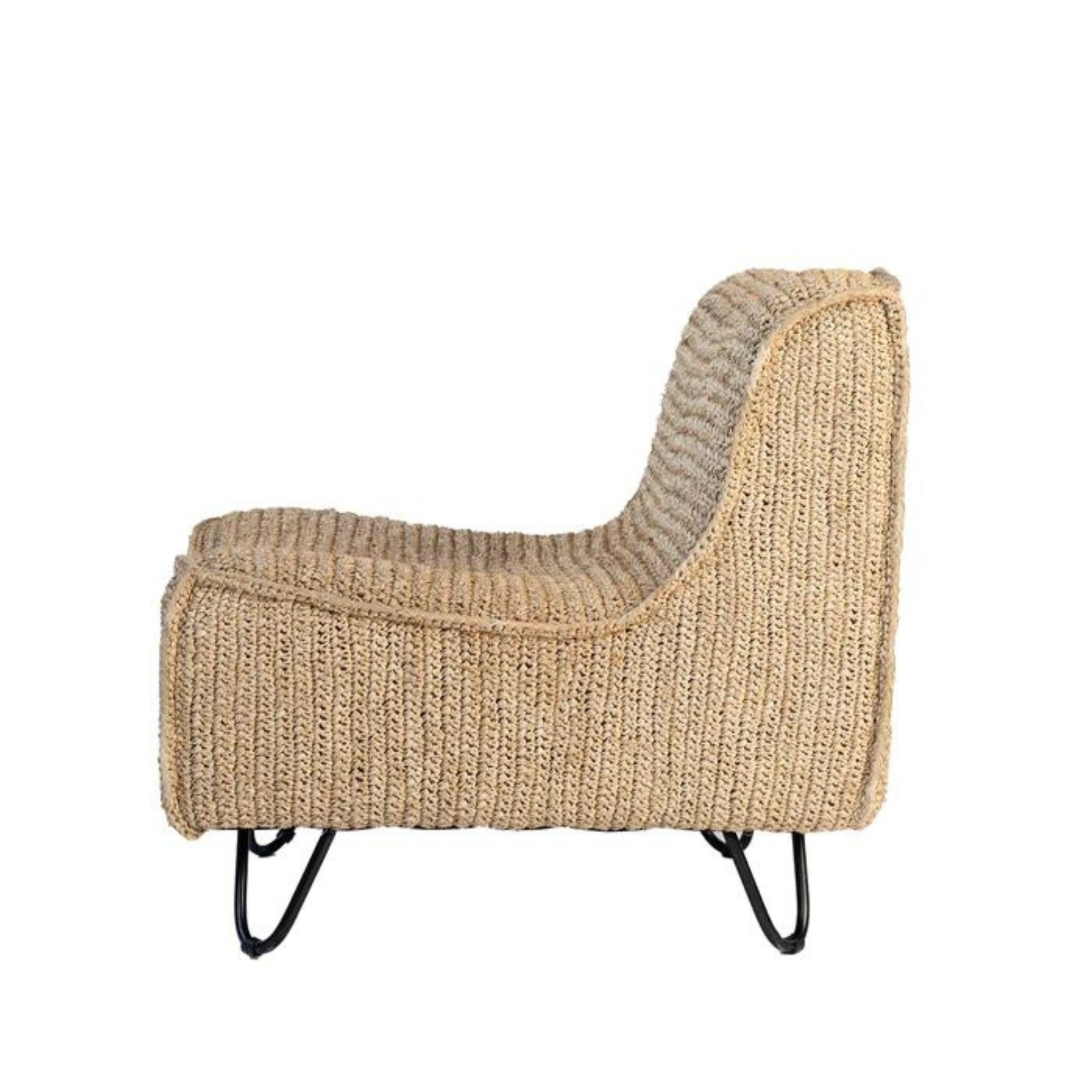 Pompeii Occasional Indoor and Outdoor One Seater Rattan Sofa - Ready to Ship