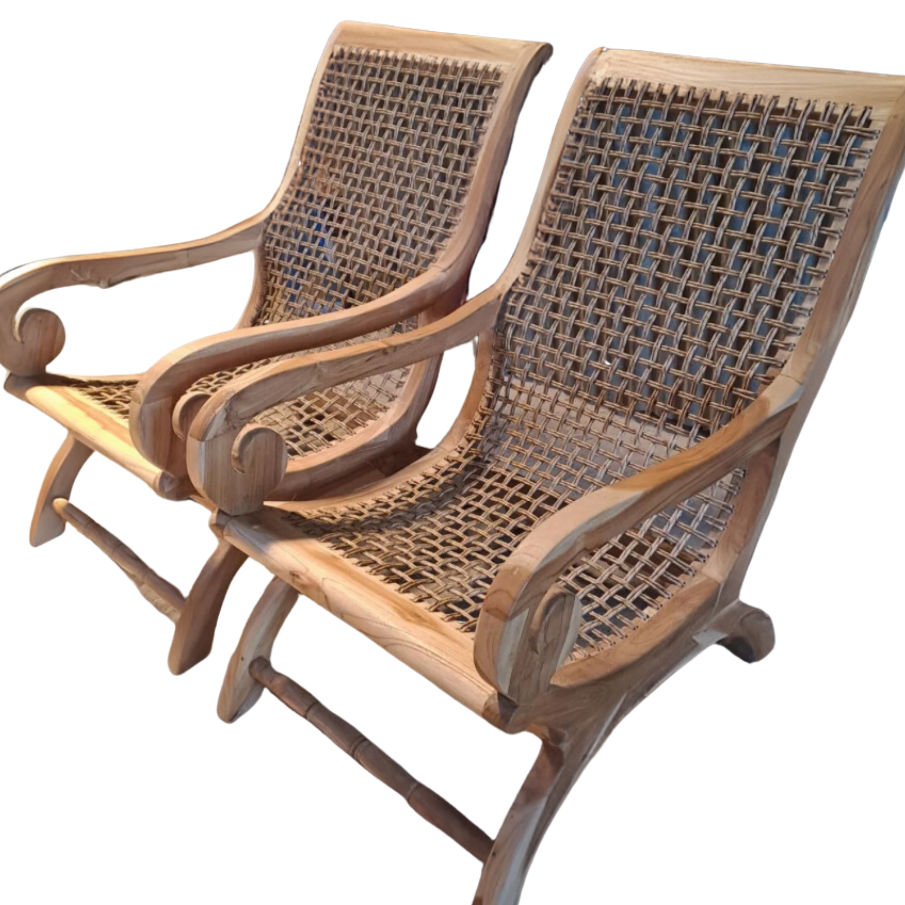 Lovina Wooden Indoor and Outdoor Lazy Chair