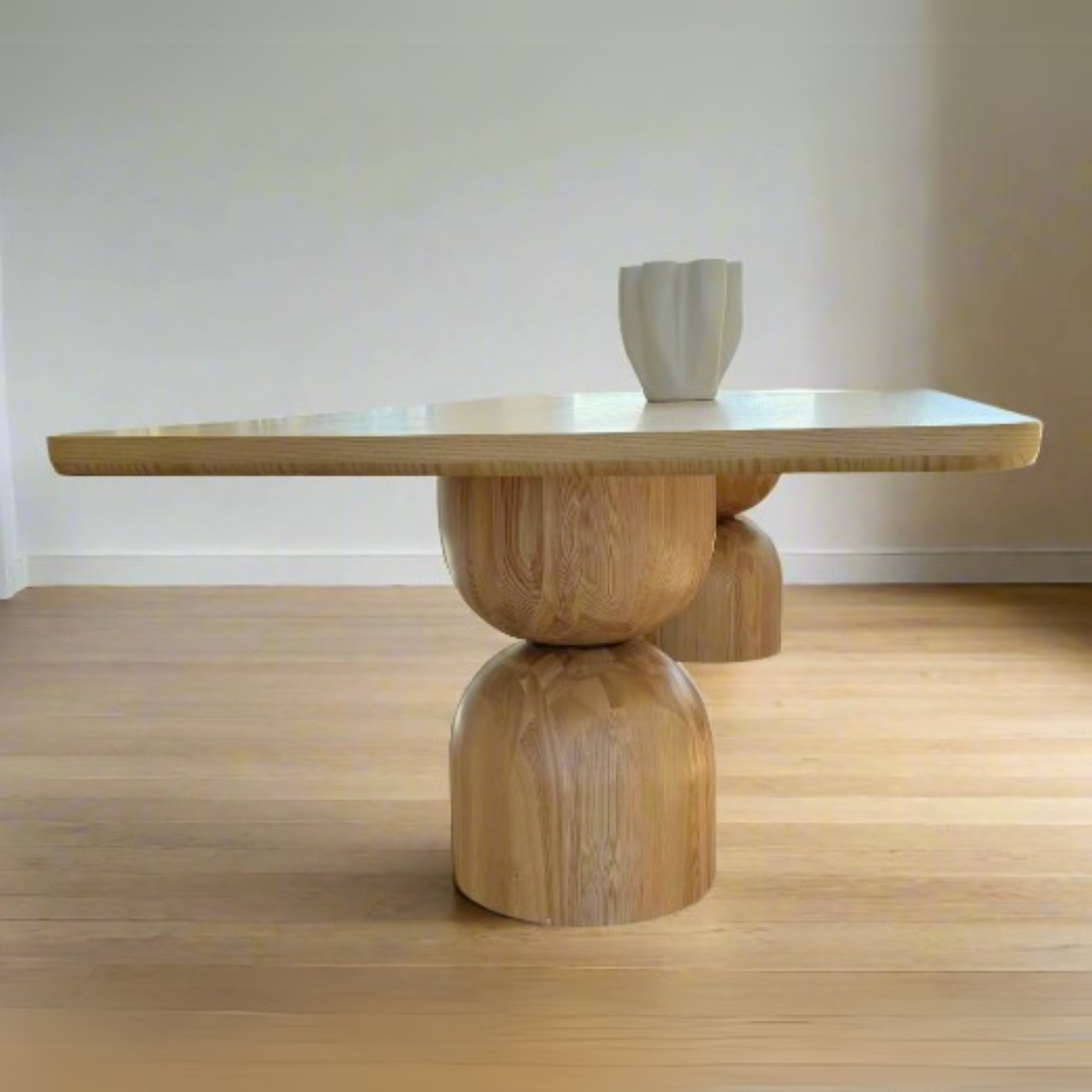 Baobab Oval Wood Dining Table - Ready to Ship