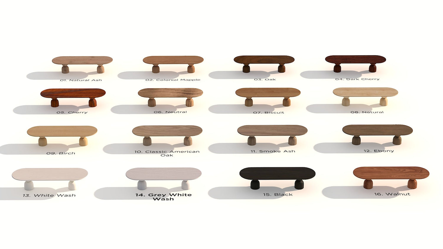 Amadora Wood Round Dining Table -  Ready to Ship