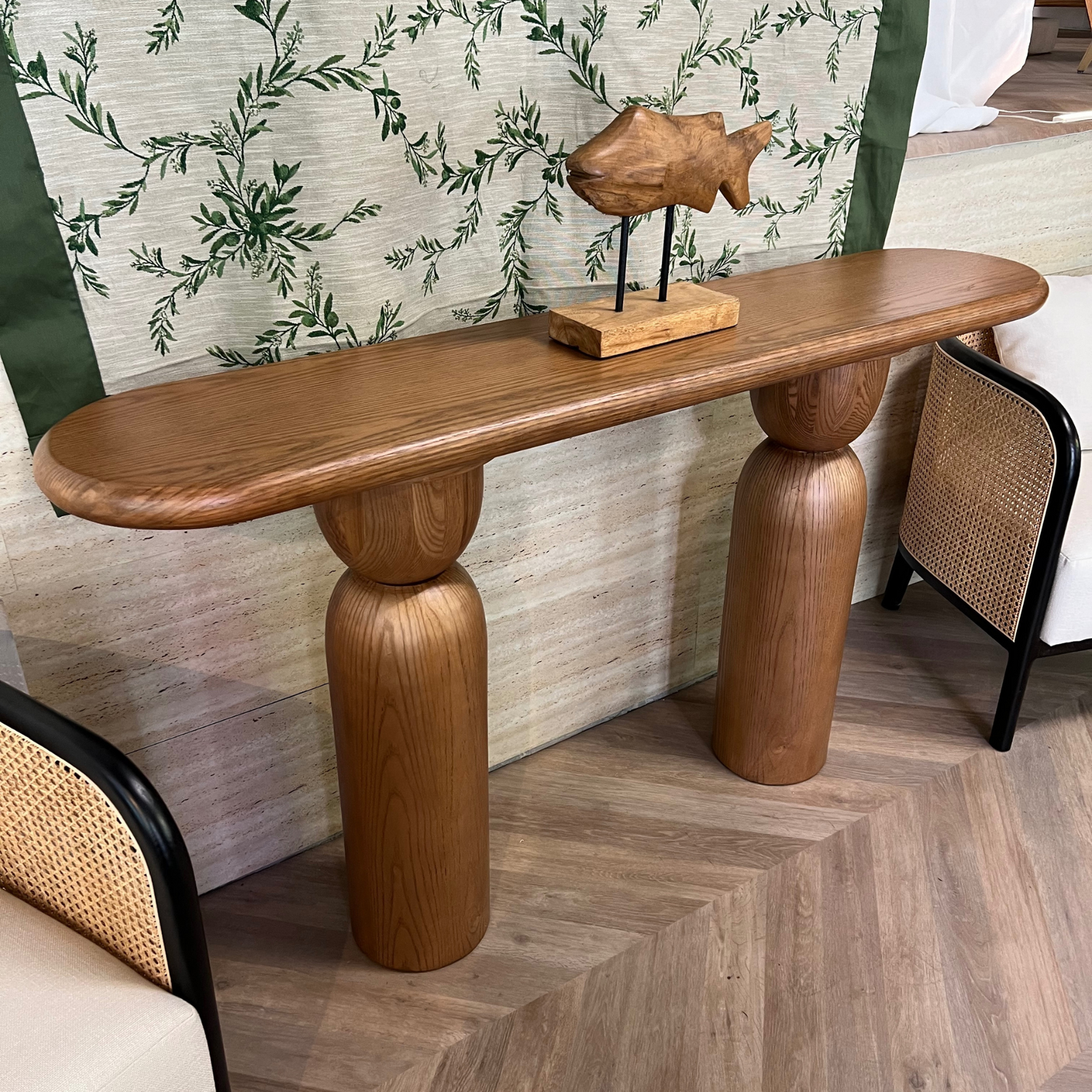 Baobab Wood Console Table - Ready to Ship