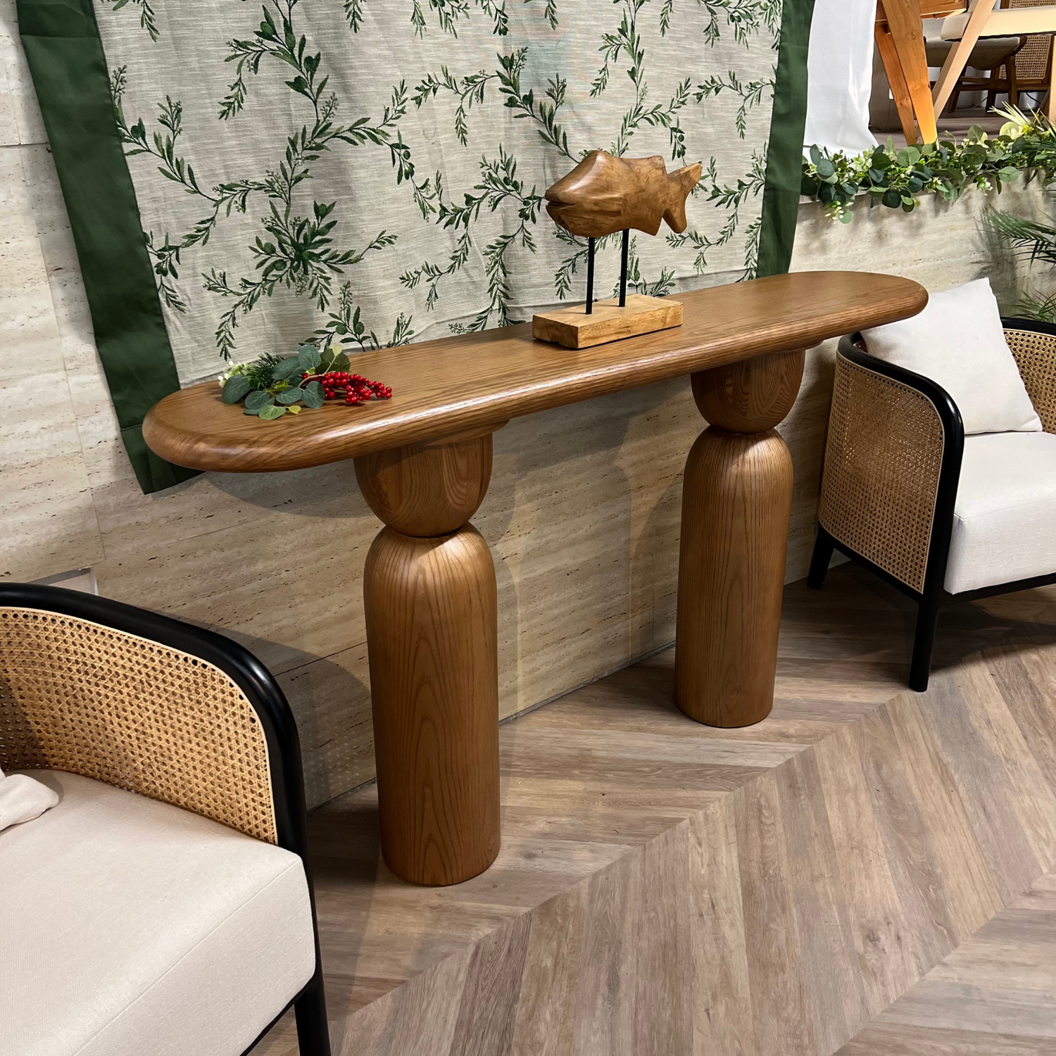 Baobab Wood Console Table - Ready to Ship