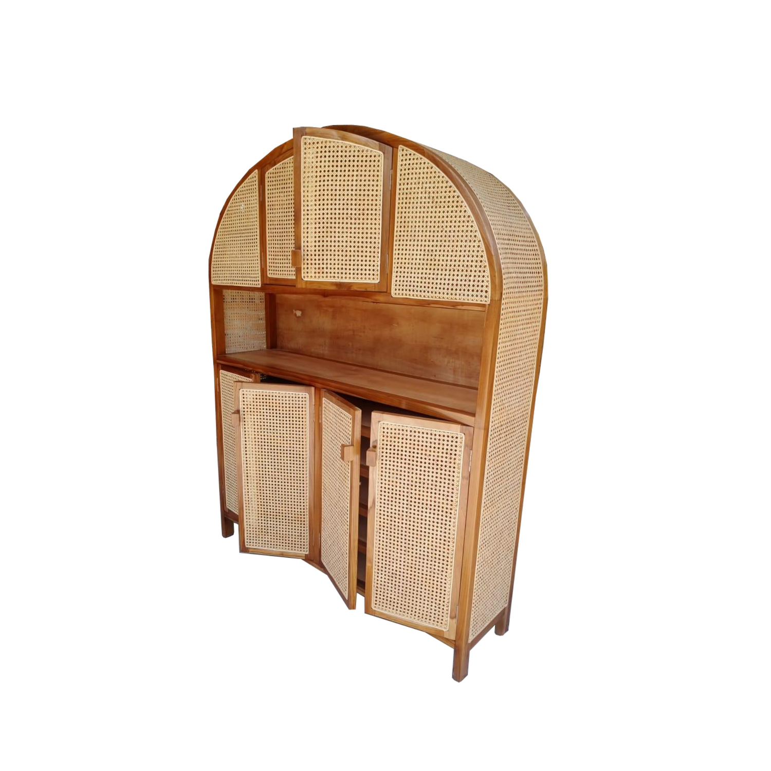 Canggu Arch Ratan Cabinet  Living Room & Bedroom -  Ready to Ship