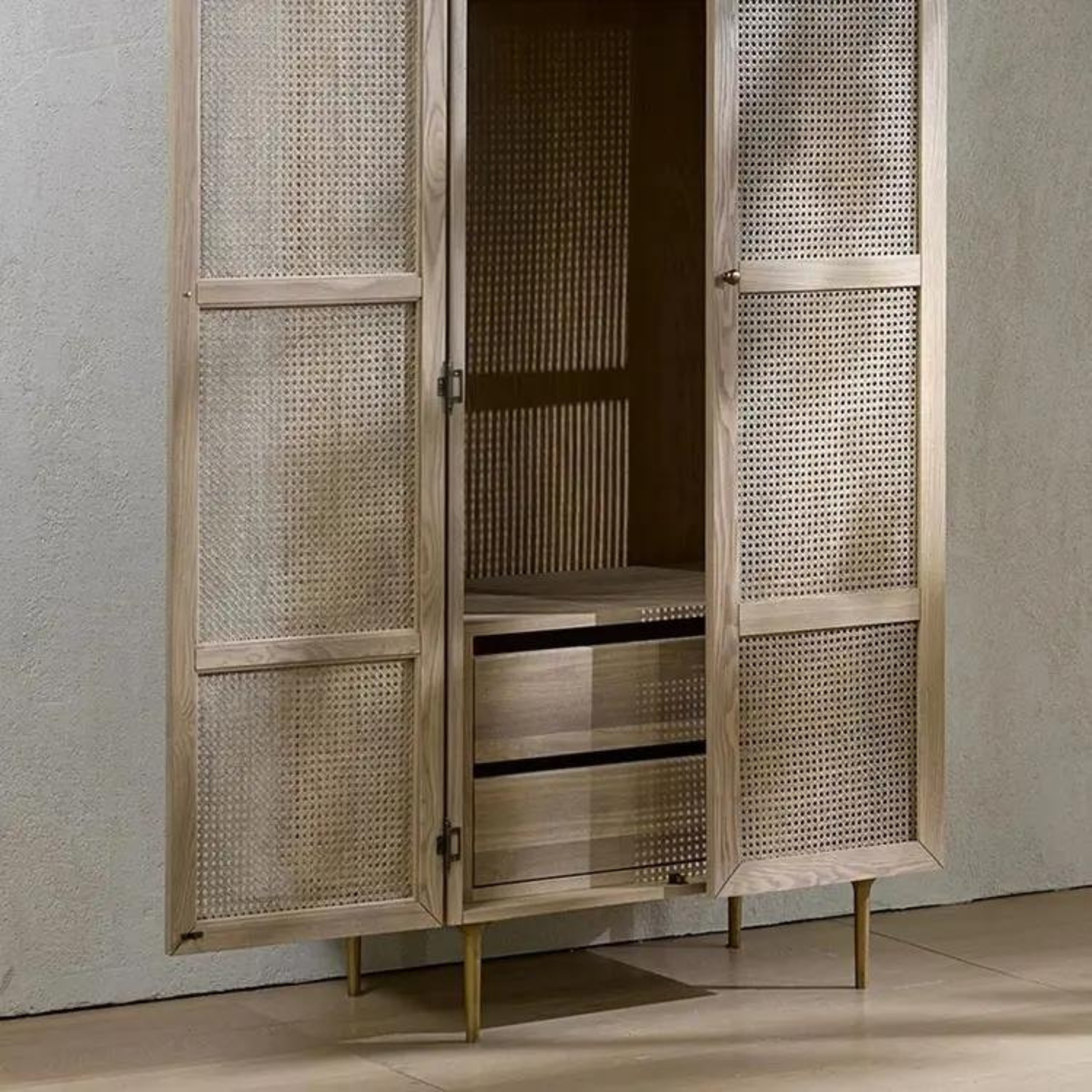 Dublin Arch Ratan Cabinet Living Room & Bedroom