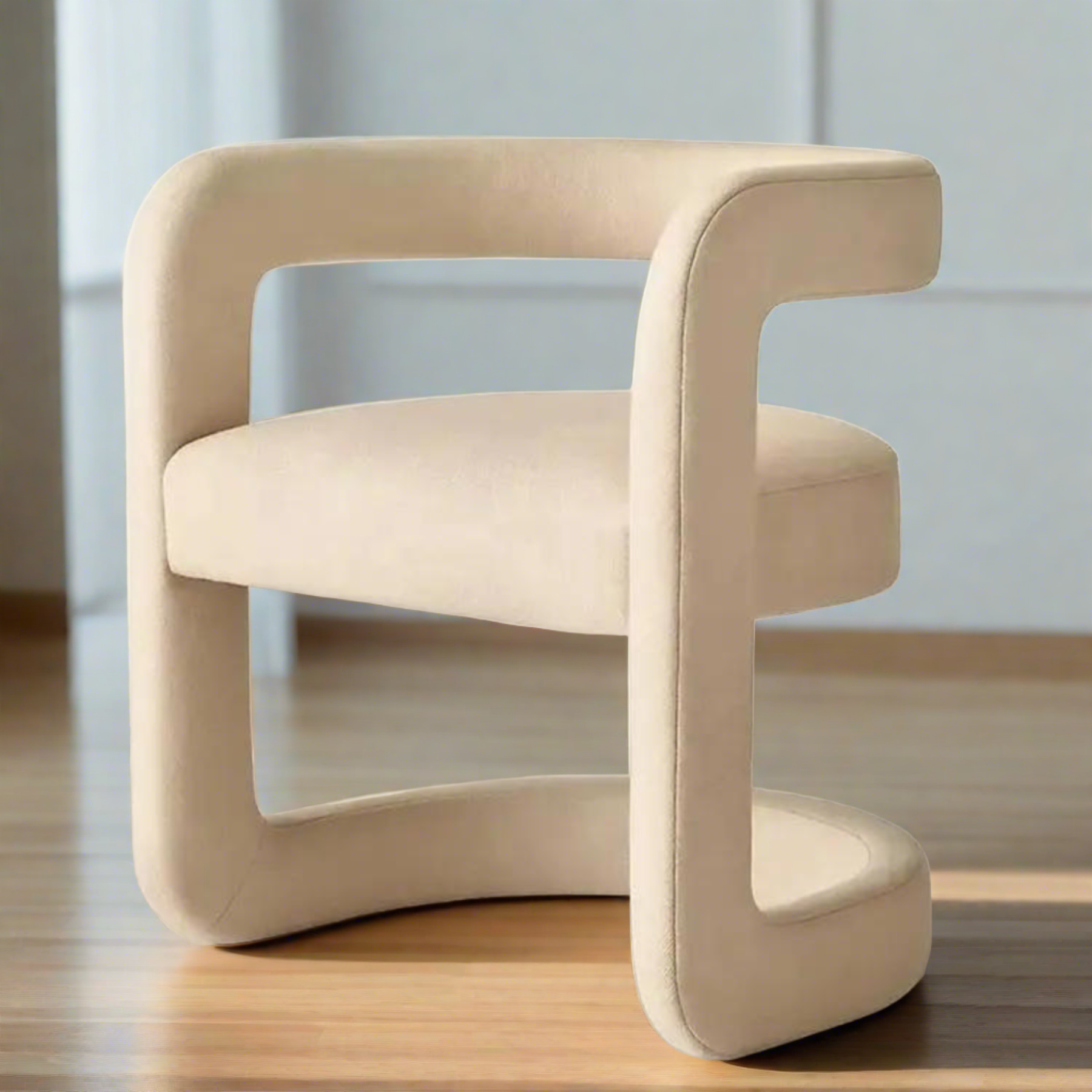 Georgia Dining Chair | Beige Colour - Ready to Ship