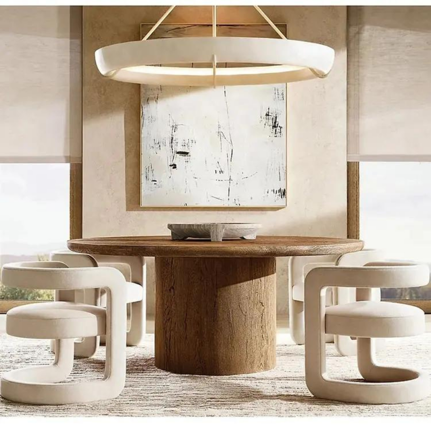 Georgia Dining Chair | Beige Colour -  Ready to Ship