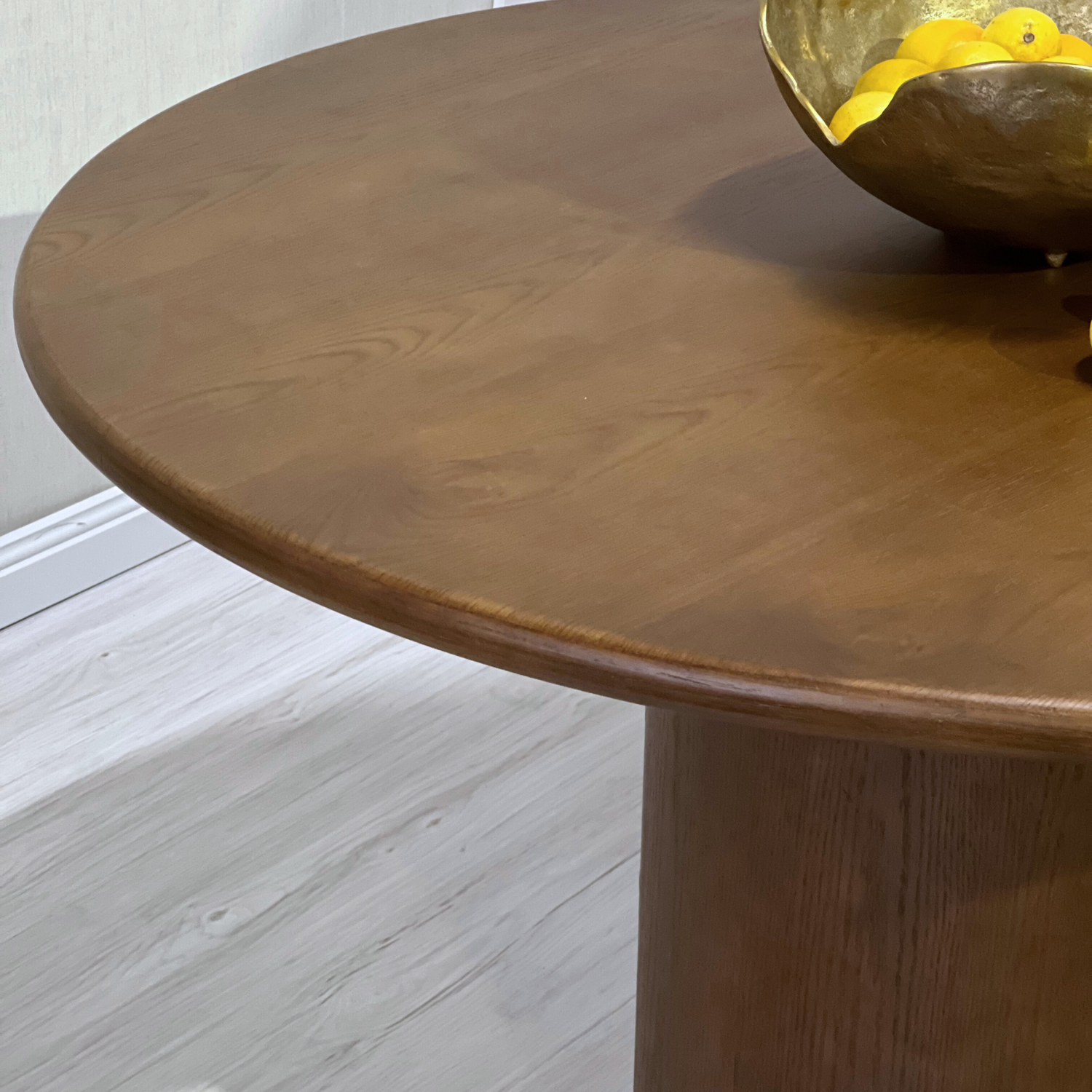 Georgia Round Dining Table |  | Dark Oak -  Ready to Ship