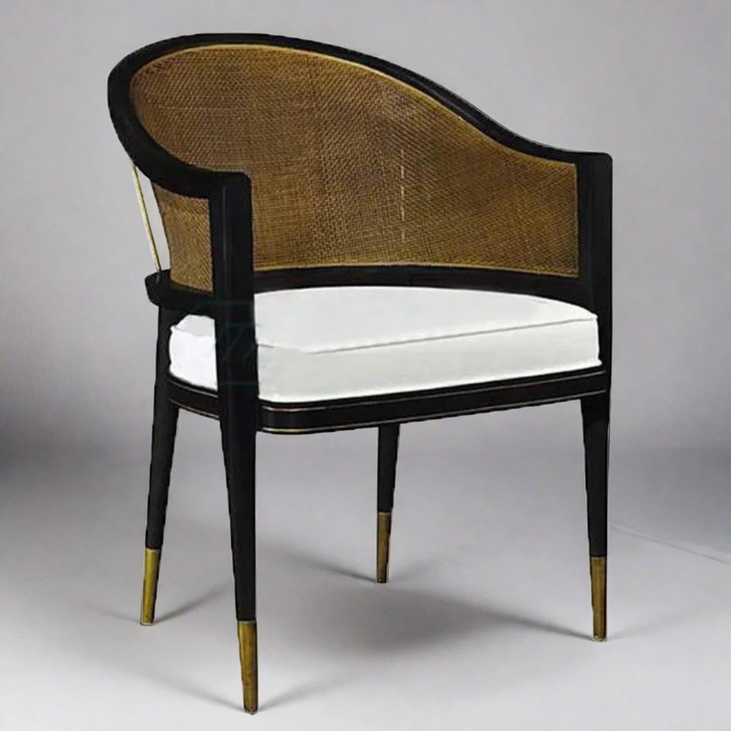 Levanto Nordic Rattan & Wood Dining Chair