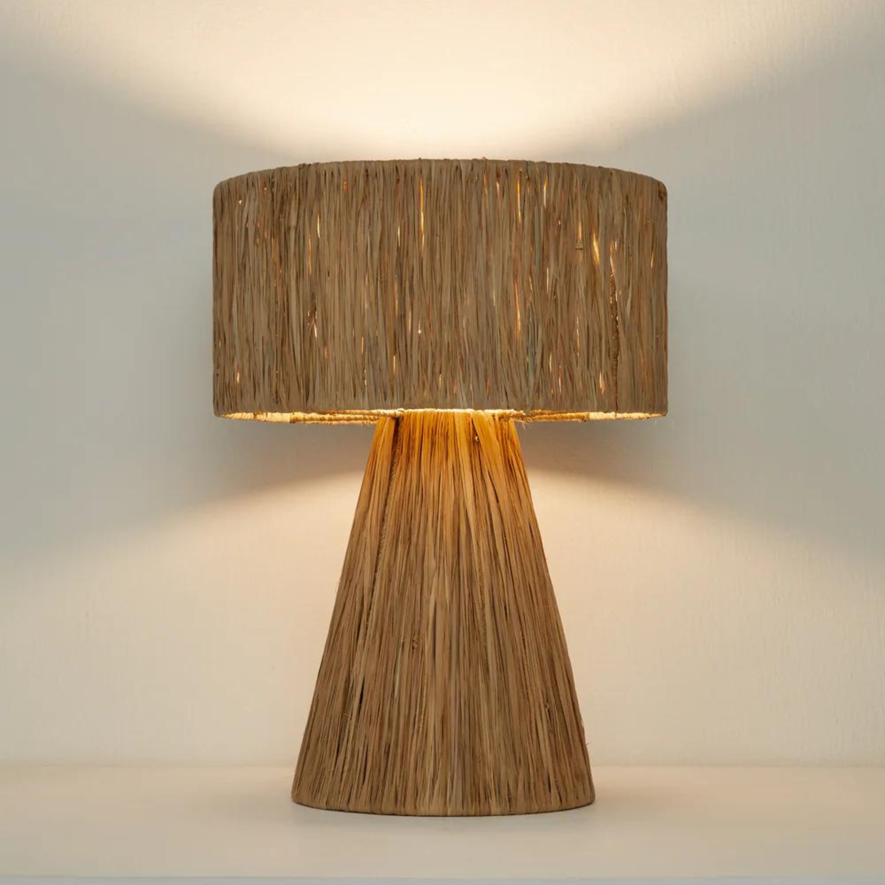 Mabella Rattan Lamp - Ready to Ship