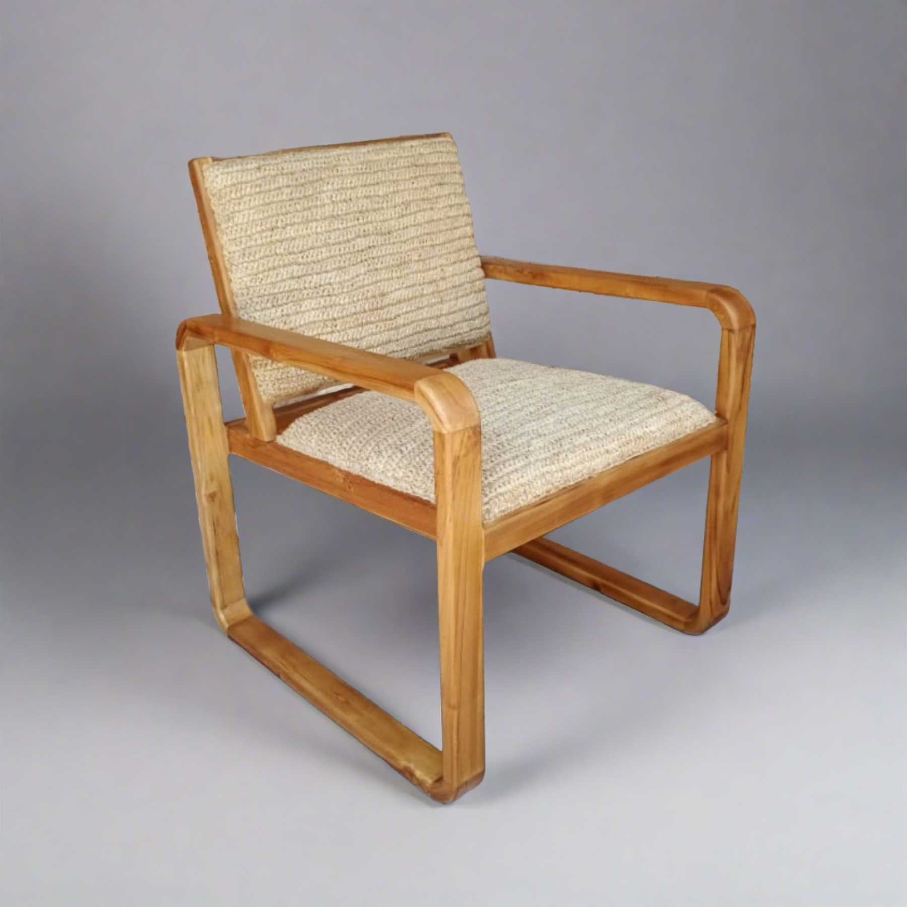Pierre Occasional Indoor and Outdoor Rattan Lounge Chair - Ready to Ship