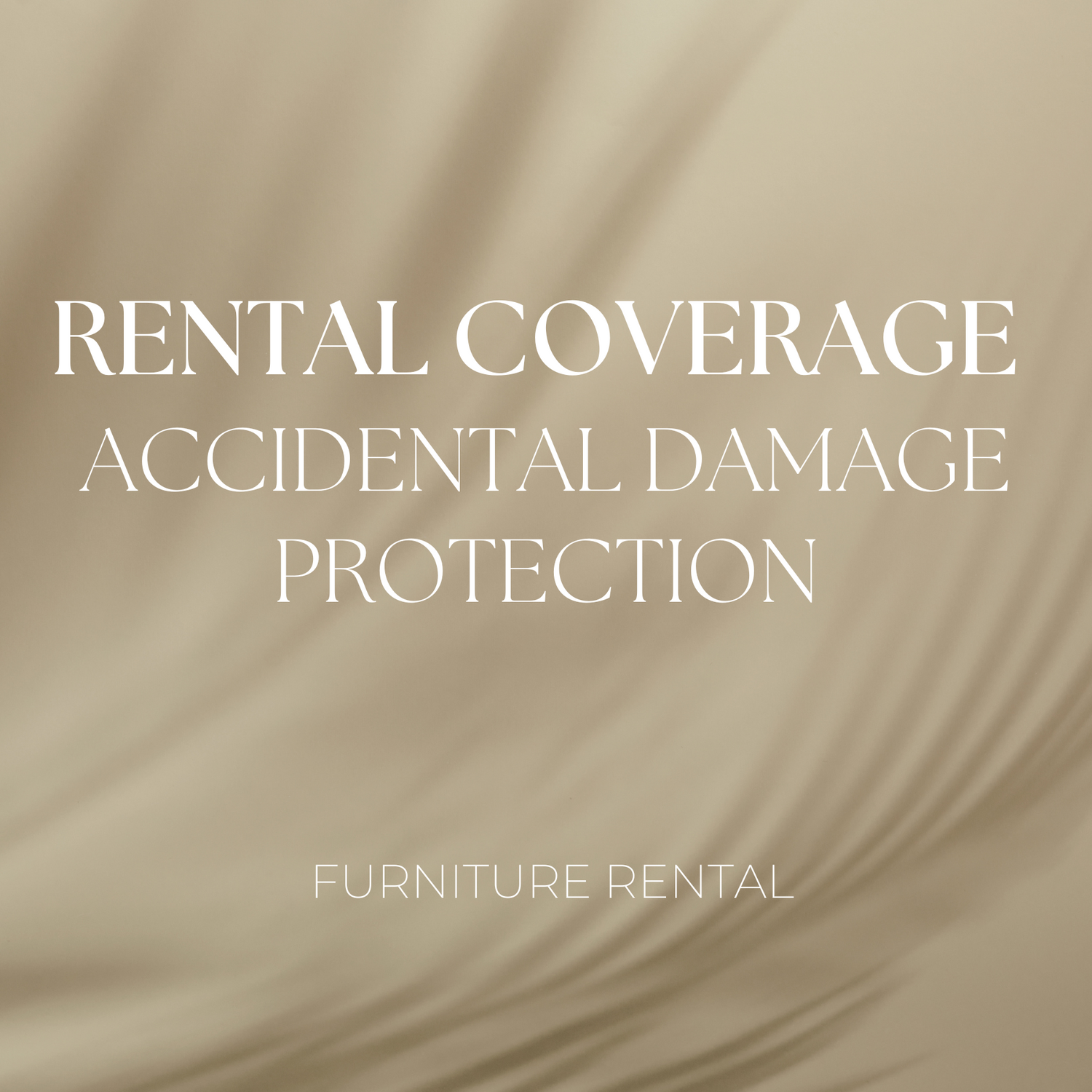 Rental Coverage – Accidental Damage Protection