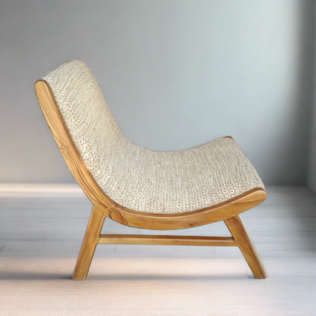 Tidal Occasional Indoor and Outdoor Rattan Lounge Chair -  Ready to Ship