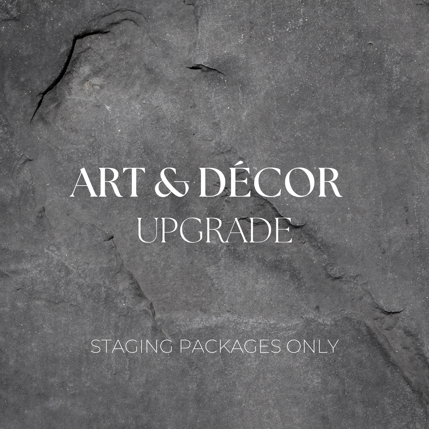 Art &amp; Décor Upgrade