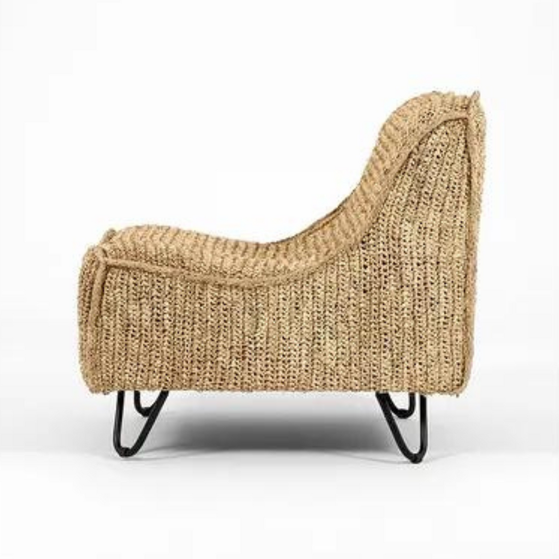 Pompeii Occasional Indoor and Outdoor One Seater Rattan Sofa -  Ready to Ship