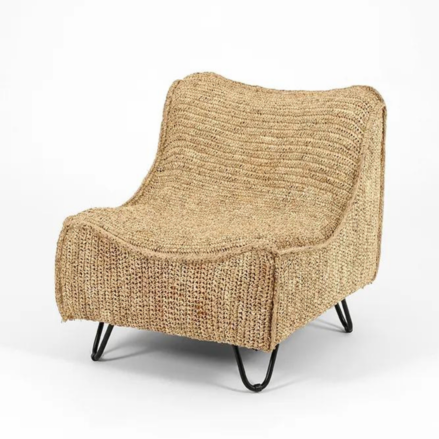 Pompeii Occasional Indoor and Outdoor One Seater Rattan Sofa -  Ready to Ship