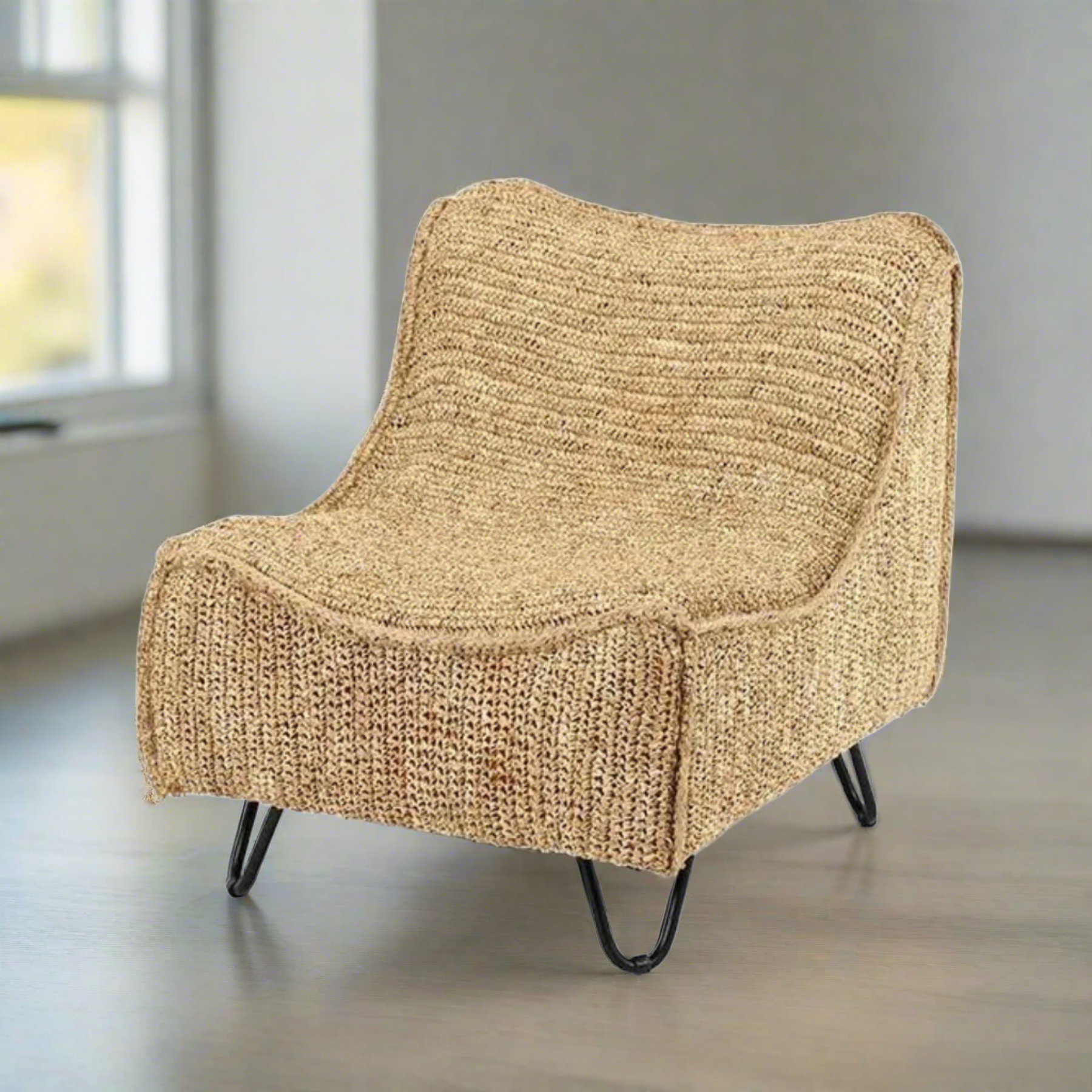 Pompeii Occasional Indoor and Outdoor One Seater Rattan Sofa -  Ready to Ship