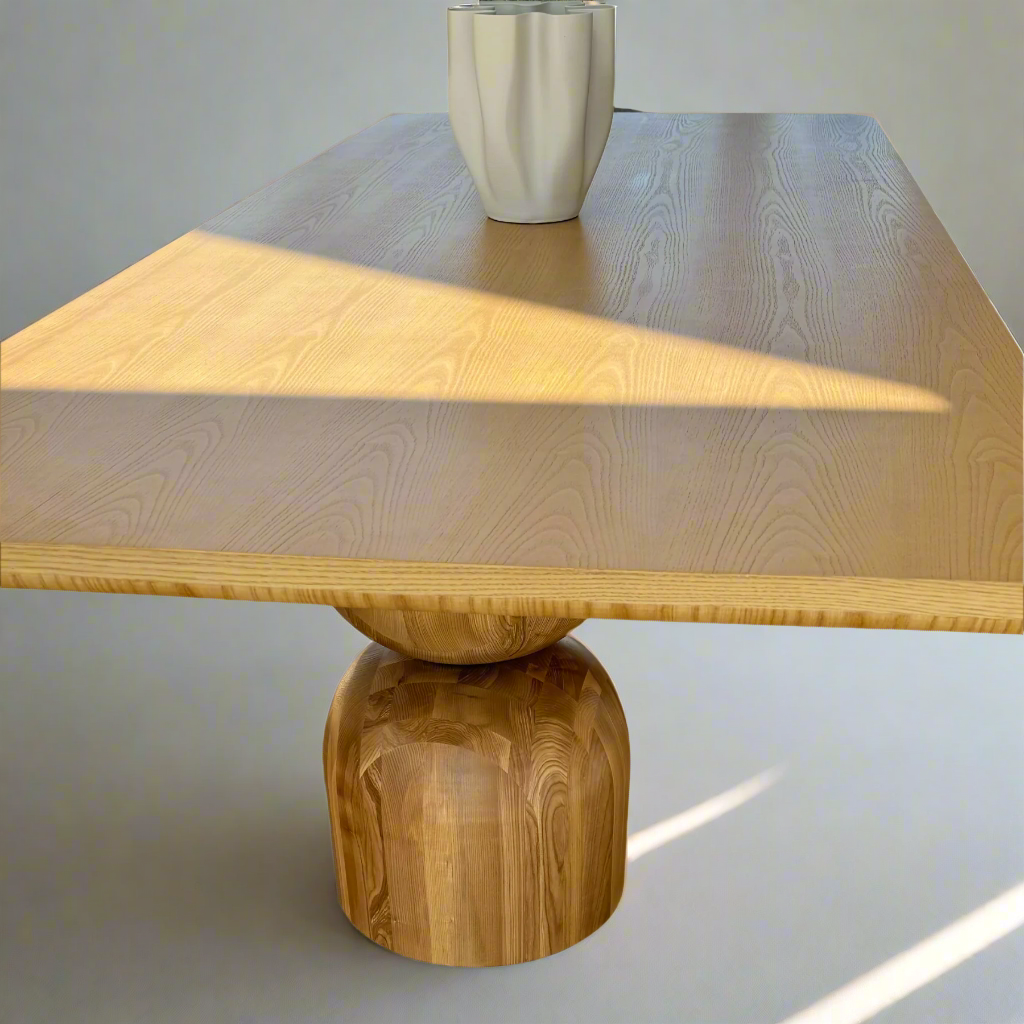 Baobab Oval Wood Dining Table - Ready to Ship
