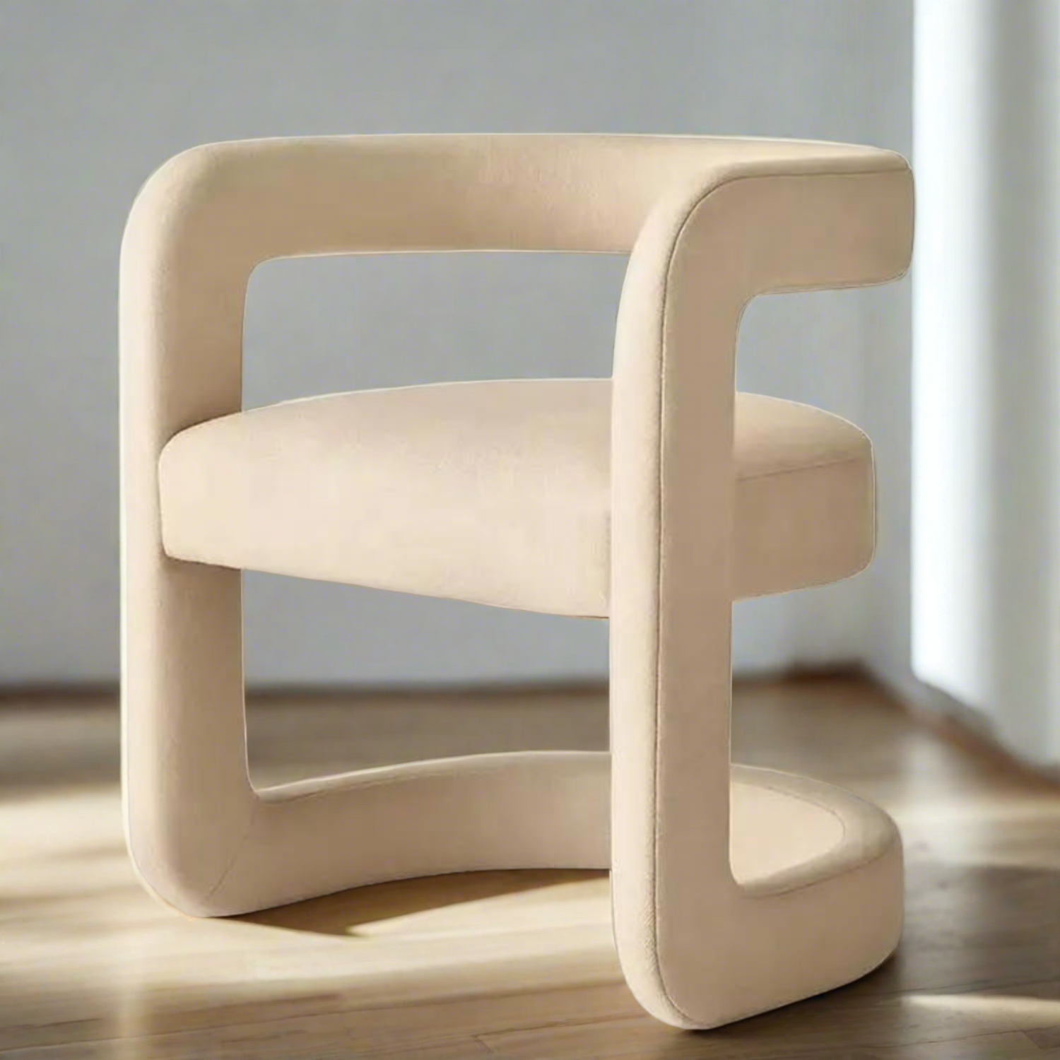 Georgia Dining Chair | Beige Colour -  Ready to Ship