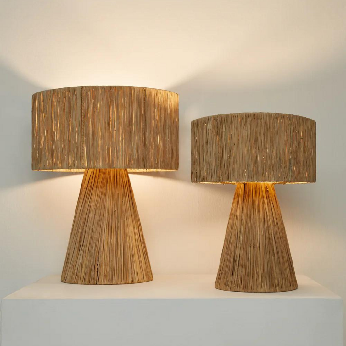 Mabella Rattan Lamp -  Ready to Ship