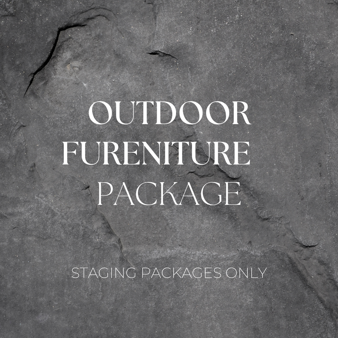 Outdoor Furniture Package