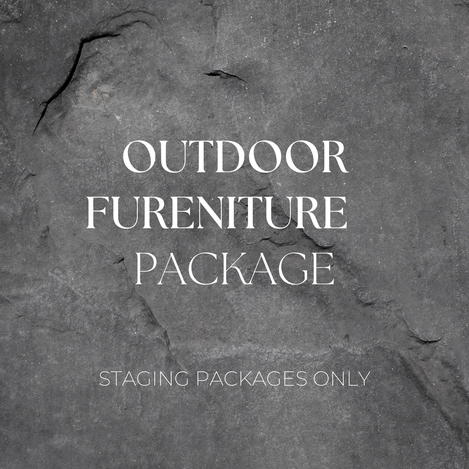 Outdoor Furniture Package