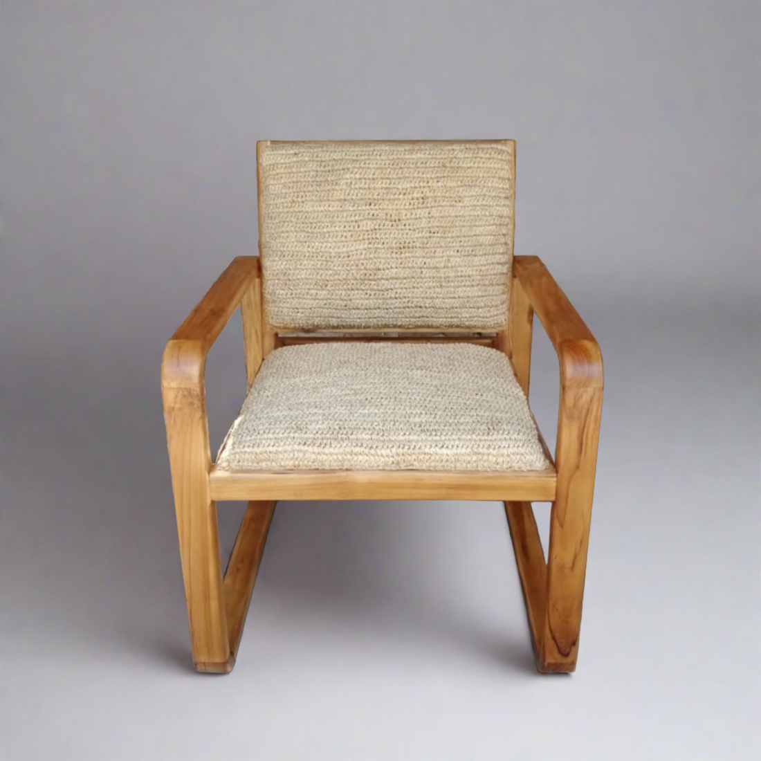 Pierre Occasional Indoor and Outdoor Rattan Lounge Chair -  Ready to Ship