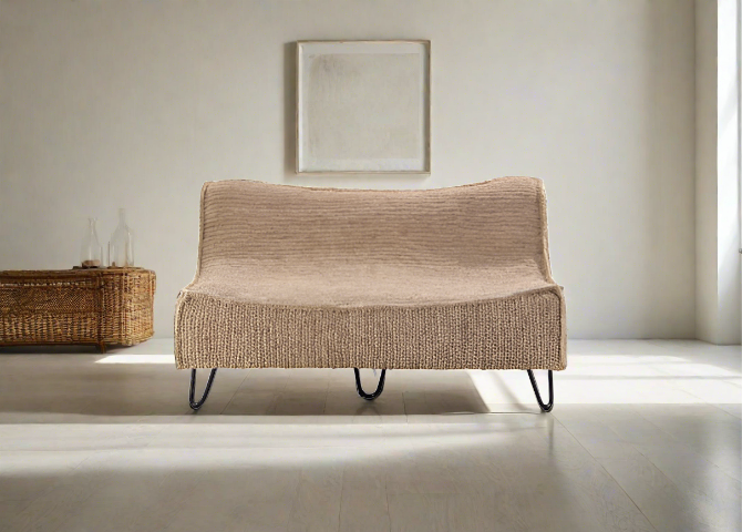 Pompeii Occasional Indoor and Outdoor Two Seater Rattan Sofa -  Ready to Ship