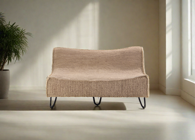 Pompeii Occasional Indoor and Outdoor Two Seater Rattan Sofa -  Ready to Ship