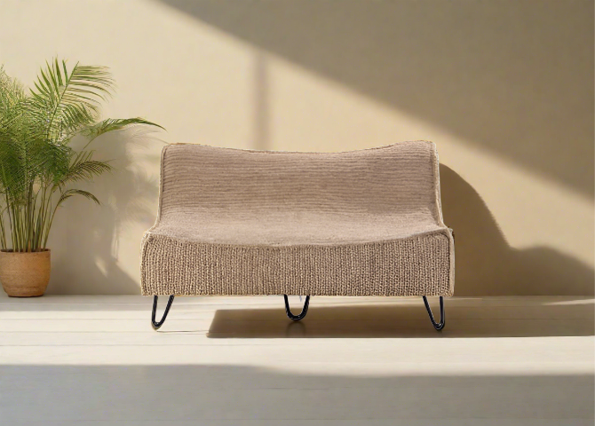 Pompeii Occasional Indoor and Outdoor Two Seater Rattan Sofa -  Ready to Ship