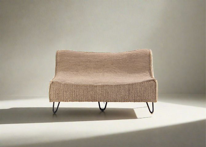 Pompeii Occasional Indoor and Outdoor Two Seater Rattan Sofa -  Ready to Ship