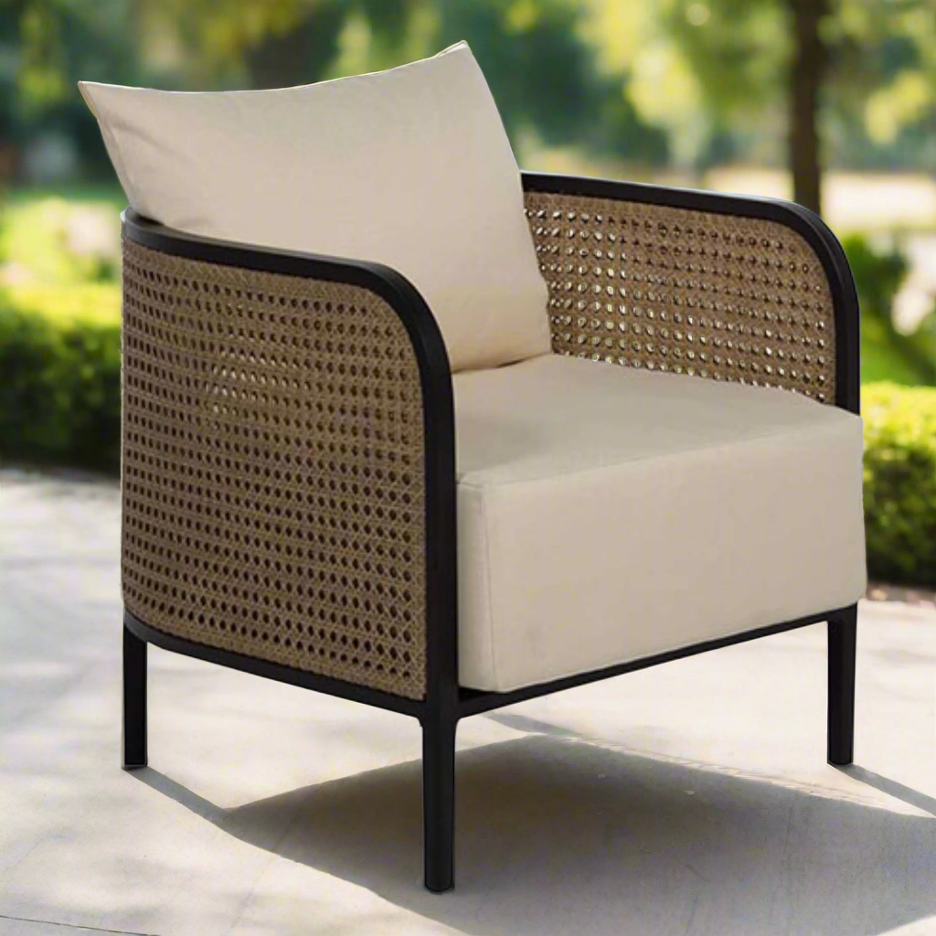 Sandy Air Rattan Armchair -  Ready to Ship