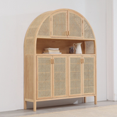 Seville Arch Ratan Cabinet  Living Room & Bedroom (6838948790454)