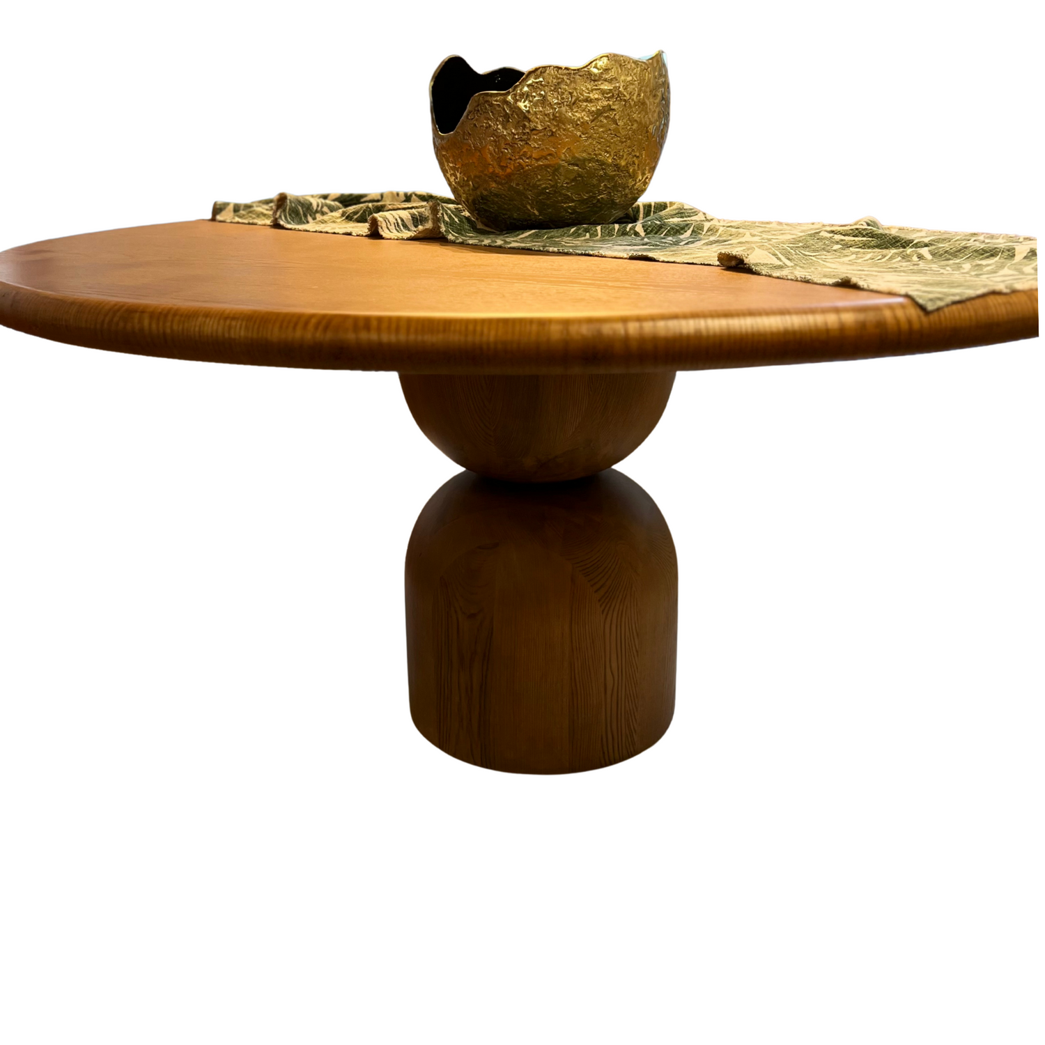 The Baobab Wood Round Dining Table - Ready to Ship