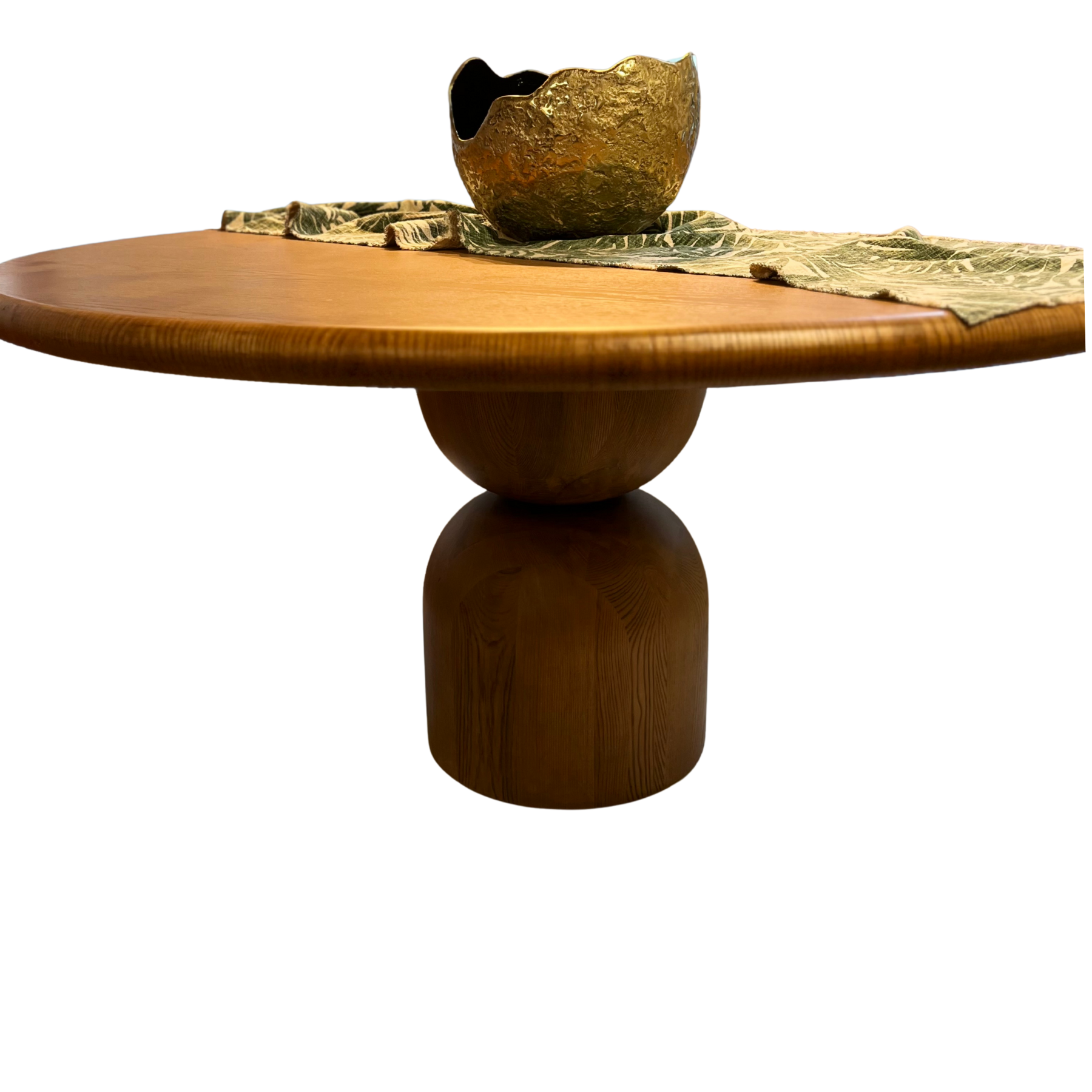 The Baobab Wood Round Dining Table - Ready to Ship