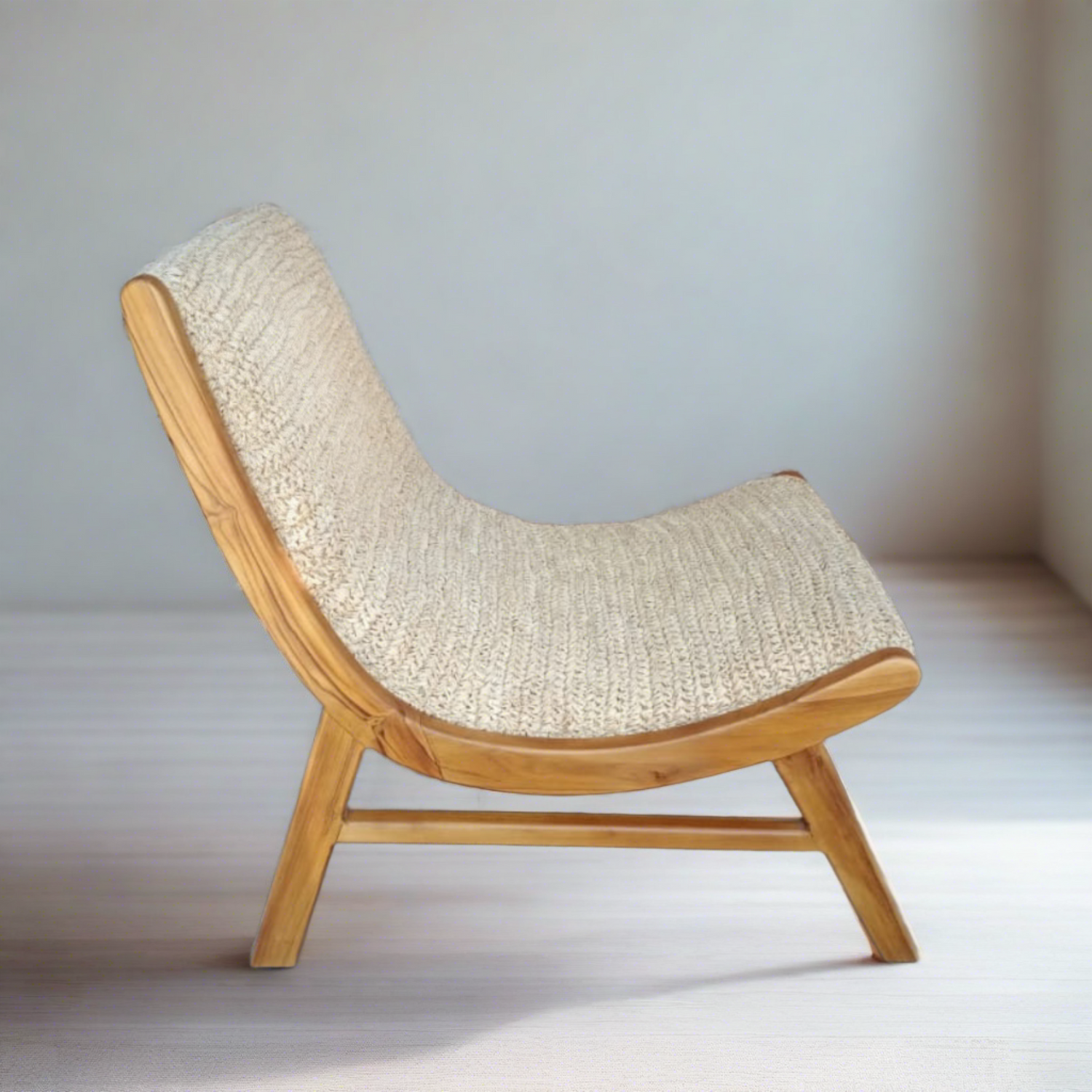 Tidal Occasional Indoor and Outdoor Rattan Lounge Chair -  Ready to Ship