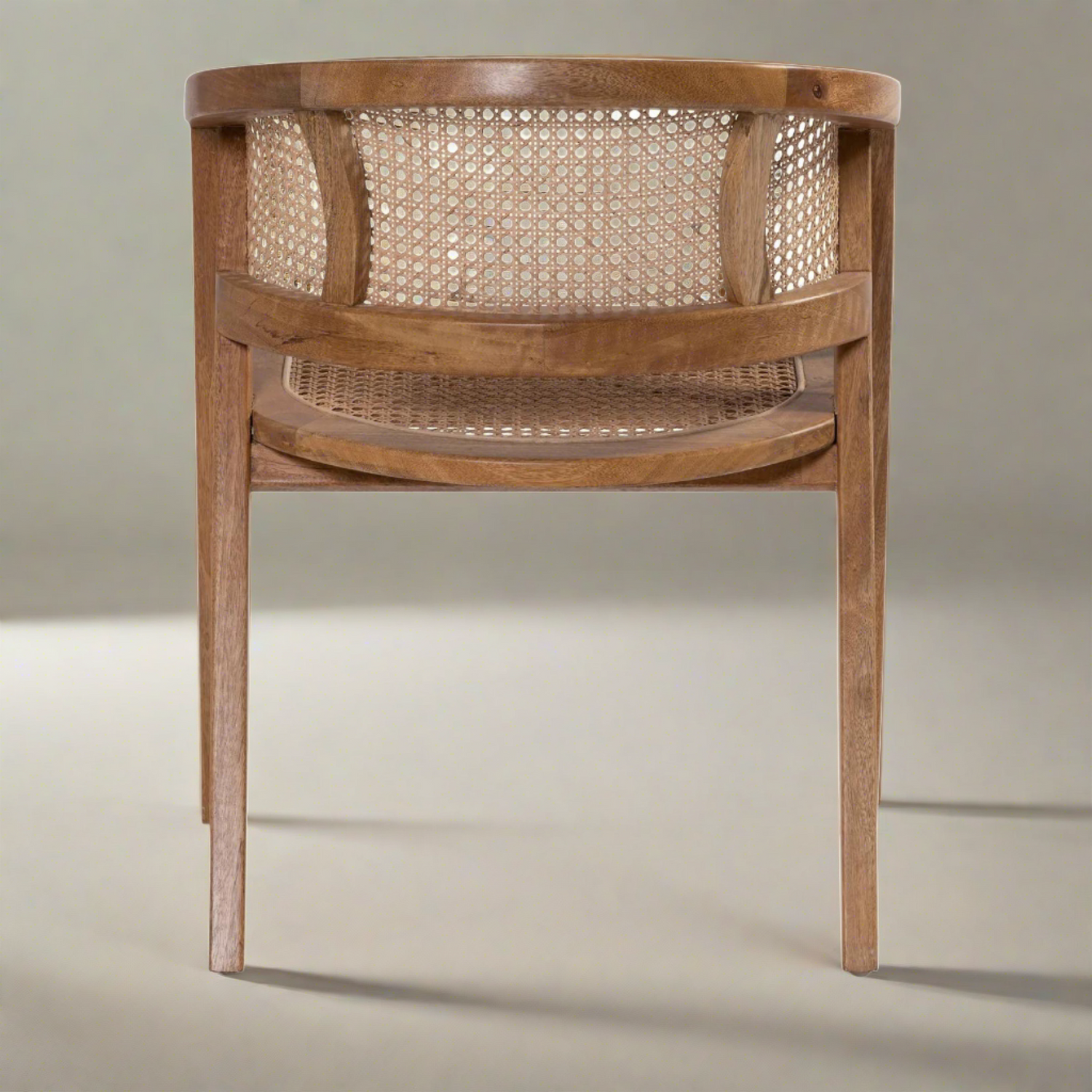 Tivoli Rattan &amp; Wood Dining Chair -  Ready to Ship