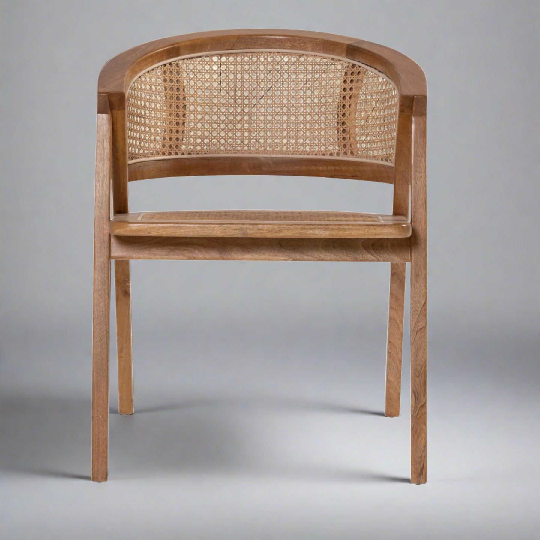 Tivoli Rattan &amp; Wood Dining Chair -  Ready to Ship
