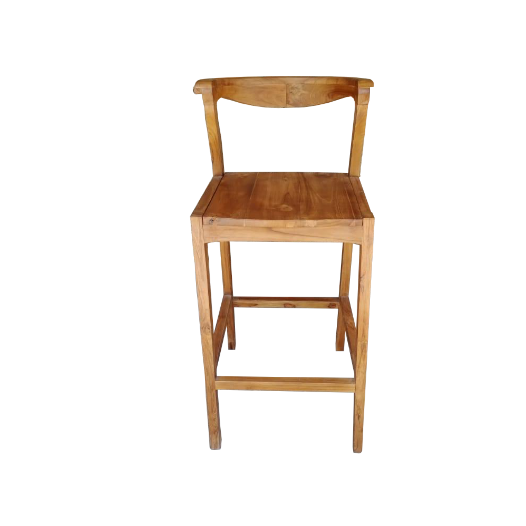 Tropika Rattan &amp; Wood  Bar Stool - Natural Brown Colour -  Ready to Ship