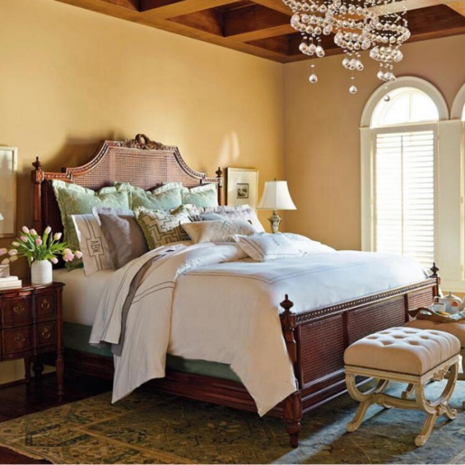 Rattan Victorian Bed (6970515685558)